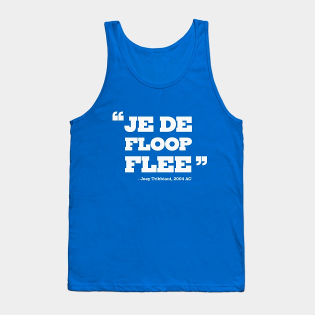 Joey French Je De Floop Flee Tank Top by marcamu